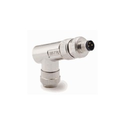 Connecteur mâle M8, 4 pol.,   IP67, 4A, blindé
